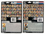 "G.I. JOE - A REAL AMERICAN HERO" CARDED JOES ACTION FIGURE LOT.