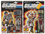 "G.I. JOE - A REAL AMERICAN HERO" CARDED JOES ACTION FIGURE LOT.