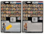 "G.I. JOE - A REAL AMERICAN HERO" CARDED JOES ACTION FIGURE LOT.