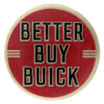 BUICK FOUR 1930s CAR BUTTONS PLUS ONE DUPLICATE.