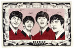 “THE BEATLES” LINEN/HANKY TRIO.