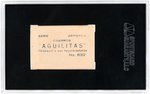 1926-27 AGUILITAS #832 DANIEL BLANCO SGC 60 EX 5 (RICHARD MERKIN COLLECTION).