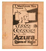 "FLASH GORDON-AZURA QUEEN OF MAGIC" 16 PAGER.