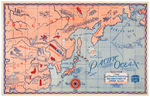 JIMMIE ALLEN'S THIRD LETTER WITH ADVENTURE MAP RARE 1935 PREMIUM.