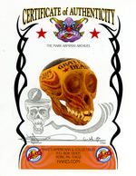 MARK ARMINSKI "GRATEFUL DEAD 50th ANNIVERSARY MONKEY SKULL" ORIGINAL ART.