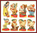 SNOW WHITE AND THE SEVEN DWARFS MECHANICAL VALENTINES.