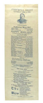 F. OPPER "HAPPY HOOLIGAN" MUSICAL COMEDY PLAY RIBBON.