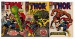 "THE MIGHTY THOR" AND "TALES OF SUSPENSE" SILVER AGE LOT OF EIGHT.