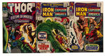 "THE MIGHTY THOR" AND "TALES OF SUSPENSE" SILVER AGE LOT OF EIGHT.