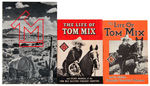 TOM MIX PHOTOS/BOOKLETS LOT.