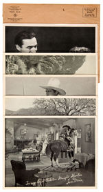 TOM MIX PHOTOS/BOOKLETS LOT.