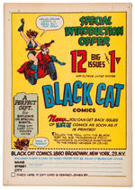 BLACK CAT COMICS #2 & #3.