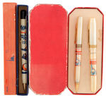 NYWF 1939-40 PENS AND PENCILS BOXED TRIO.