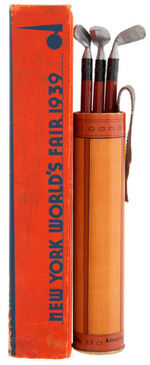 NYWF 1939-40 PENS AND PENCILS BOXED TRIO.