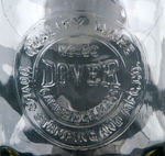 “DOVER” THUMB PRINT DESIGN OIL BOTTLE PAIR.