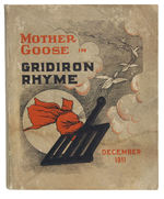 POLITICAL CARTOONIST CLIFFORD BERRYMAN "MOTHER GOOSE IN GRIDIRON RHYME" ORIGINAL BOOK ART LOT.