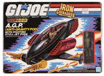 "G.I. JOE - A REAL AMERICAN HERO" BOXED VEHICLE TRIO.