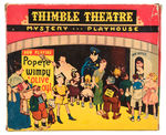 POPEYE “THIMBLE THEATRE MYSTERY PLAYHOUSE” WITH OLIVE, WIMPY FIGURES.