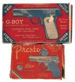 G-BOY/PRESTO/CAPTAIN CAP GUN LOT.