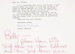 THE BEACH BOYS - BRIAN WILSON ANNOTATED LETTER.