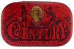 GARFIELD/ARTHUR/HANCOCK/ENGLISH MECHANICAL “CENTURY” TOBACCO TIN.