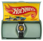 "HOT WHEELS" BRADLEY WATCH IN PLASTIC CASE.