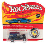 "HOT WHEELS" LOT OF THREE CARDED.