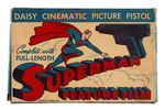 "SUPERMAN DAISY CINEMATIC PICTURE PISTOL" BOXED SET.