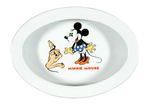 "MINNIE MOUSE" WITH PLUTO BAVARIAN CHINA BABY'S PLATE.