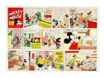 "MICKEY MOUSE 25TH ANNIVERSARY" PROMOTIONAL KIT ISSUED BY KING FEATURES SYNDICATE.