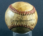 PRESIDENT HARRY S. TRUMAN SIGNED BASEBALL.