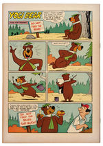 "YOGI BEAR" COMIC LOT OF SIX.