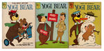 "YOGI BEAR" COMIC LOT OF SIX.