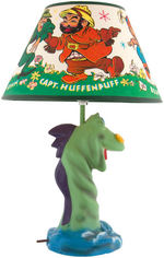 BEANY & CECIL LAMP & SHADE.