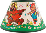 BEANY & CECIL LAMP & SHADE.