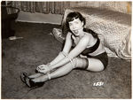 BETTIE PAGE VINTAGE BONDAGE PHOTO LOT.