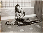 BETTIE PAGE VINTAGE BONDAGE PHOTO LOT.