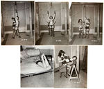 BETTIE PAGE VINTAGE BONDAGE PHOTO LOT.