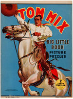 "TOM MIX BIG LITTLE BOOK PICTURE PUZZLES" COMPLETE SET.