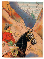 "TOM MIX BIG LITTLE BOOK PICTURE PUZZLES" COMPLETE SET (VARIANT).