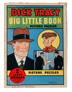 "DICK TRACY BIG LITTLE BOOK PICTURE PUZZLES" COMPLETE SET (VARIANT).