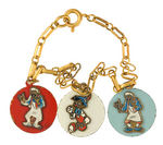 PINOCCHIO AND GEPPETTO BRACELET FROM THE TOMART ARCHIVES.