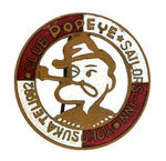 POPEYE ENAMEL PIN PROMOTES FAMOUS JAPANESE WATERING HOLE FOR US NAVY MEN.