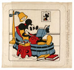 "MICKEY MOUSE SERIES" FABRIC PILLOW COVER.