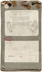 "TENNESSEE TUXEDO AND HIS TALES - PHUNNIE MUNNIE" ORIGINAL STORYBOARD ART.