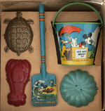 EXCEPTIONAL BOXED "MICKEY MOUSE SAND SET."