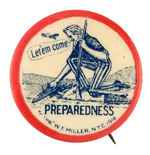 CLASSIC UNCLE SAM WWI BUTTON.