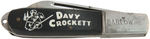 DAVY CROCKETT FOUR POCKET KNIVES WITH THREE FROM DISNEY/FESS PARKER.