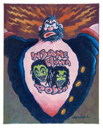 MARK ARMINSKI BLUTO FROM POPEYE/INSANE CLOWN POSSE ORIGINAL PAINTING.