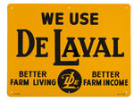 "DE LAVAL USER'S SIGN" WITH ORIGINAL ENVELOPE.